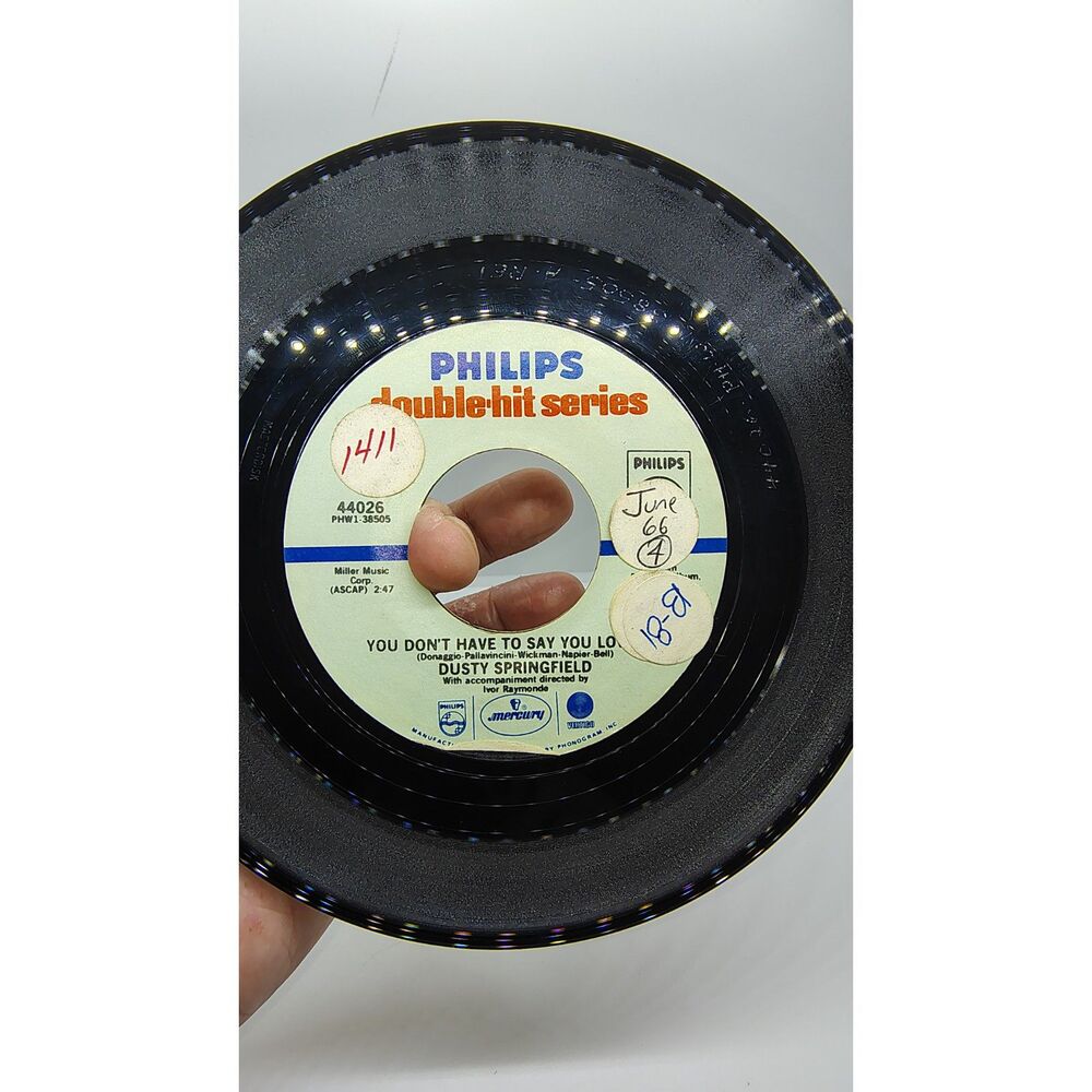 Dusty Springfield-All I See is You/You Don't Have to Say You Love Me-45 Record